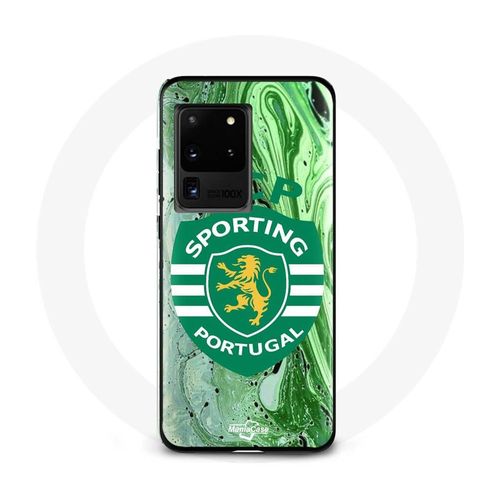 Coque Samsung Galaxy S20 Ultra Scp Sporting Portugal Fond Vert