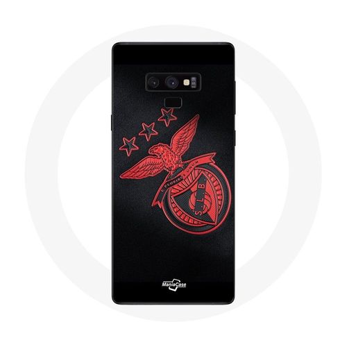 Coque Samsung Galaxy Note 9 Slb Benfica Fond Noir