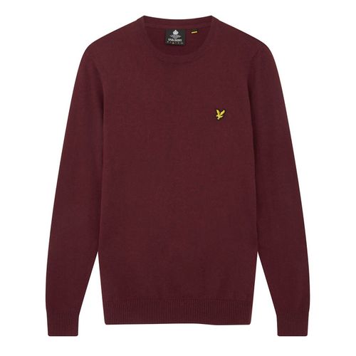 Lyle & Scott Crew Neck Merino Rouge