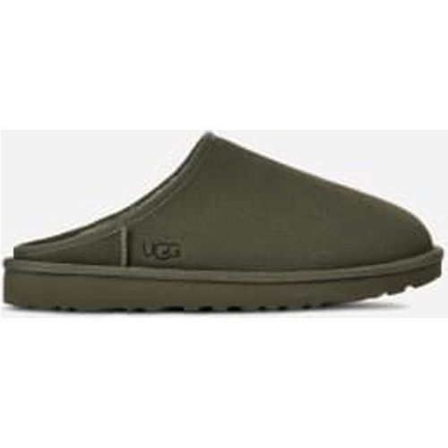 Classic Slip-On Pour Homme | Ue In Woodland Green, Taille 46, Daim