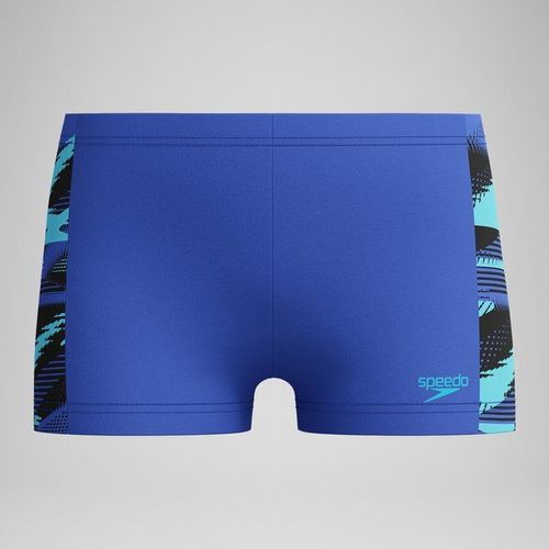 Short De Bain Aquashort Garçon Hyperboom Panel Bleu