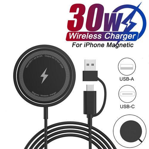 35w Pd Rapide De Charge Pour Iphone 15 14 13 12 11 Pro Max Plus X Xr Xs Max Magntique Sans Fil Chargeur Charge Rapide Usb Type C Cble - Type 30w Wireless Charger #A