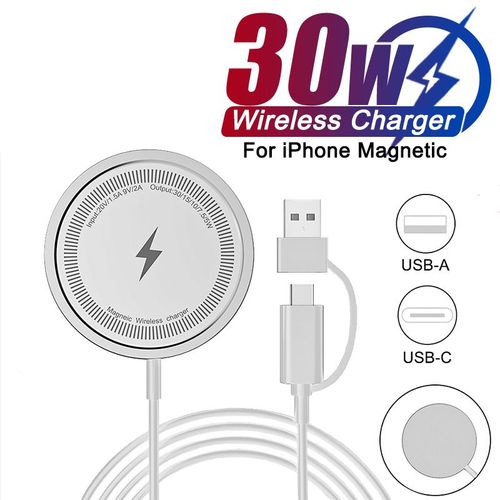 35w Pd Rapide De Charge Pour Iphone 15 14 13 12 11 Pro Max Plus X Xr Xs Max Magntique Sans Fil Chargeur Charge Rapide Usb Type C Cble - Type 30w Wireless Charger #B