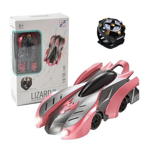 36-26 rouge - Voiture lectrique RC d'escalade de mur anti-gravit, Voiture de cascade rotative  2.4 degrs, Machine anti-passion, Voitures jouets automatiques avec tlcommande, 360G