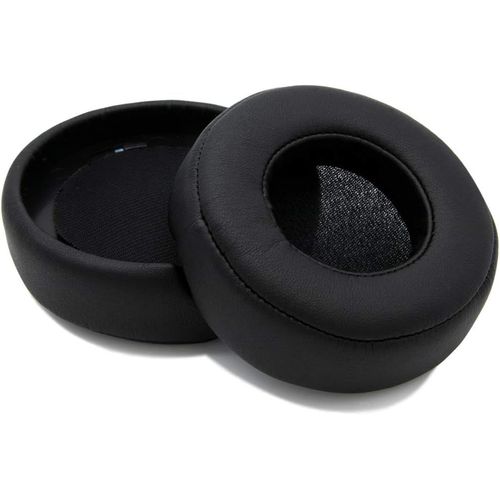 Remplacement Coussinets d'oreille pour Monster Beats by Dr. Dre Pro Detox Casque Memory Foam et Protein PU Coussinets Casque - Coussinets de Rechange ¿ Noir