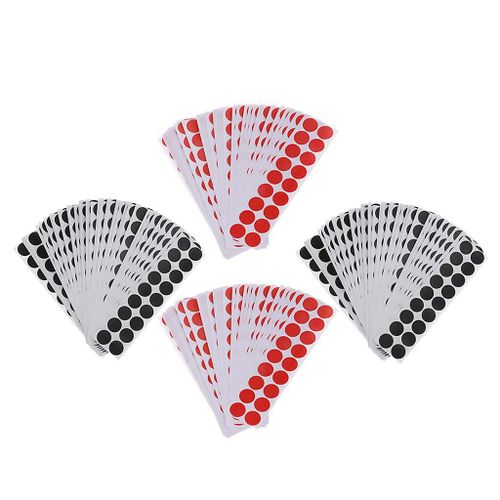 3600pcs Prise De Vue Cibles Adhsives Autocollants Ptes Rondes Patchs De Couverture