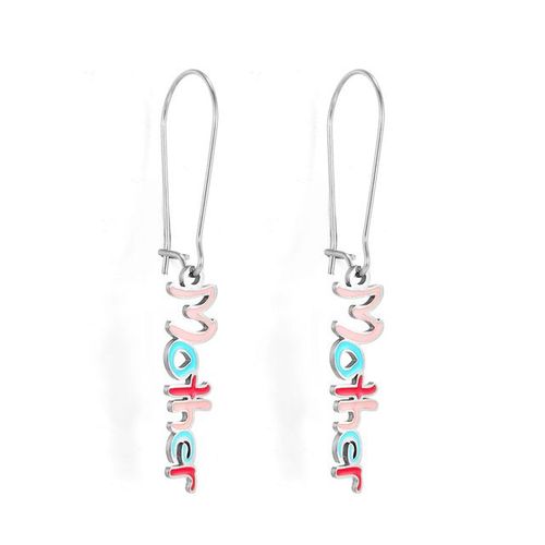 Boucles D'oreilles Chic Coussins Love, Huggie Drops, Acier, No Fade Dangle Cowcles, Round Hoops, Tarjuvenfree Chimjewelry, Mother Gifts Generator