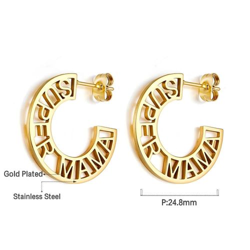 Boucles D'oreilles Chic Coussins Love, Huggie Drops, Acier, No Fade Dangle Cowcles, Round Hoops, Tarjuvenfree Chimjewelry, Mother Gifts Generator