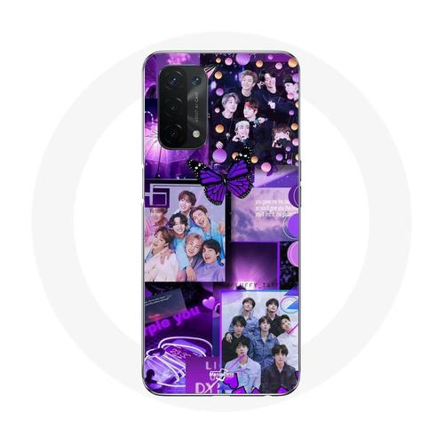 Coque Oppo A54 5g Bts Concept Violet