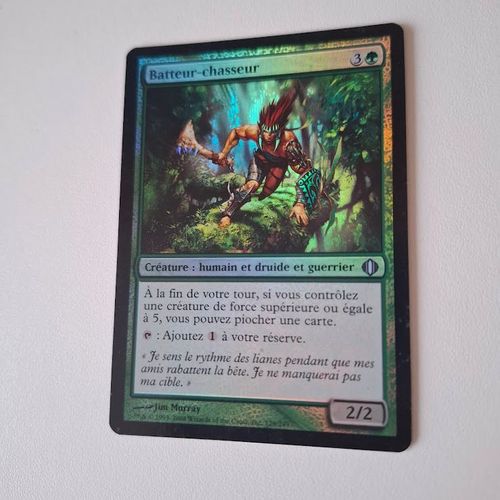 Carte Brillante Foil Premium Batteur-Chasseur - Magic Mtg - Alara 129 - Unco