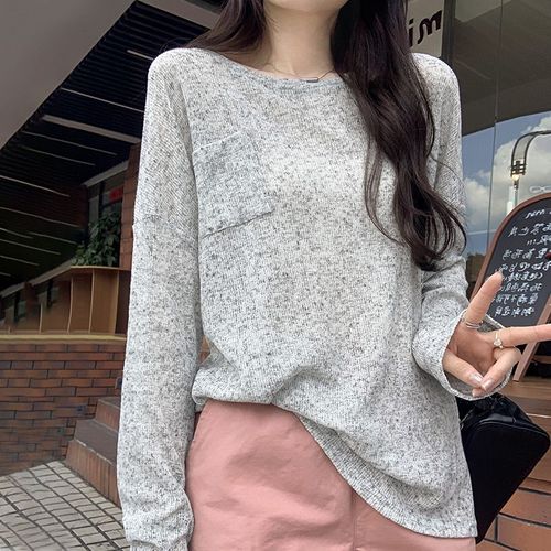 Pull Tricoté En Lin Flocon De Neige, Ample, Paresseux, Légèrement Transparent, Résistant Au Soleil, Climatisation, Pour Femmes Au Printemps Et En Été, Hauts Cool Et Haut De Gamme