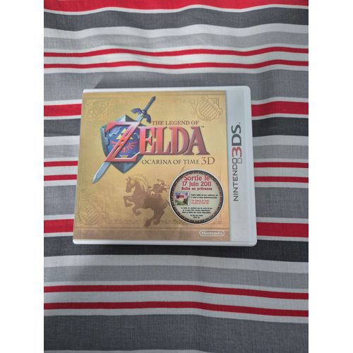 Zelda Ocarina Of Time 3ds - Boite Prévente Collector Vide