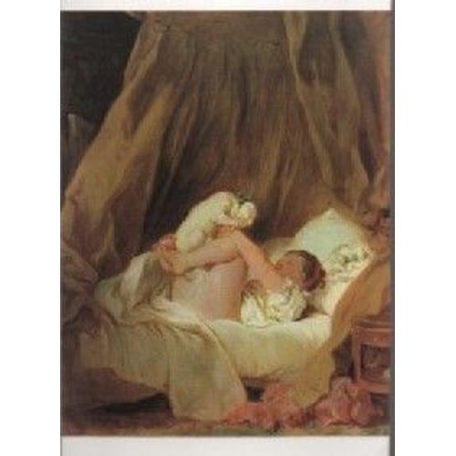 Carte Postale Art Musee Peinture Jean - Honore Fragonard - Jeune Fille Au Chien