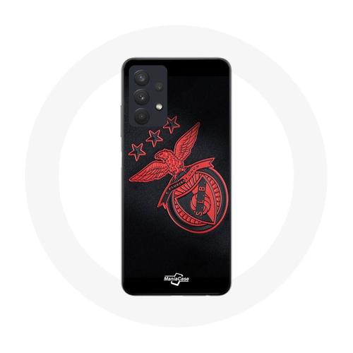 Coque Pour Samsung Galaxy A32 4g Slb Benfica Fond Noir