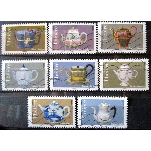 2018. Adh1617;Adh1622;Adh1623;Adh1624;Adh1625;Adh1626;Adh1627;Adh1628: Artisanat: Théières.