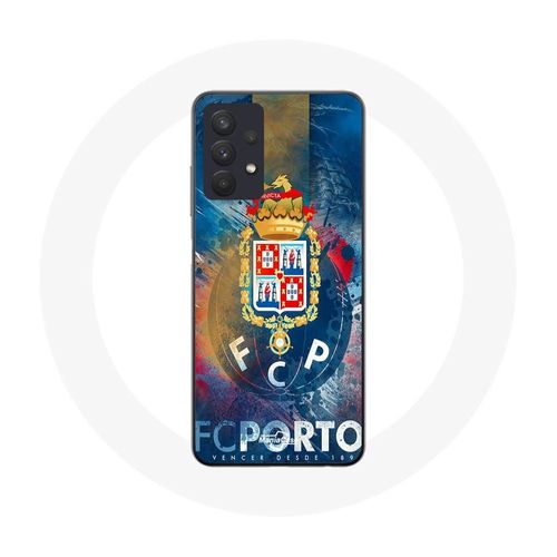 Coque Pour Samsung Galaxy A32 4g Fcp Porto Fond Bleu