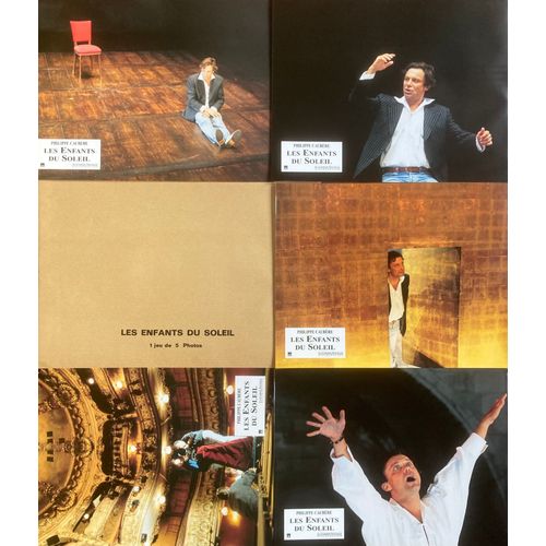 Les Enfants Du Soleil - Bernard Dartigues, 1995 - Avec Philippe Caubère - Jeu De 5 Photos D'exploitation En Salle - Format A4 Env
