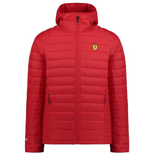 Ferrari Quilted Jacket Rouge