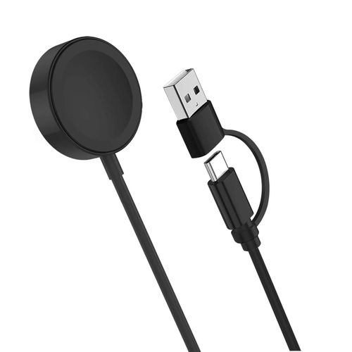 Chargeur De Montre Pour Apple Watch Ultra 2/10/9/8/7/6/5/4, Usb Type C, Câble De Chargement Sans Fil Portable-Style A Black