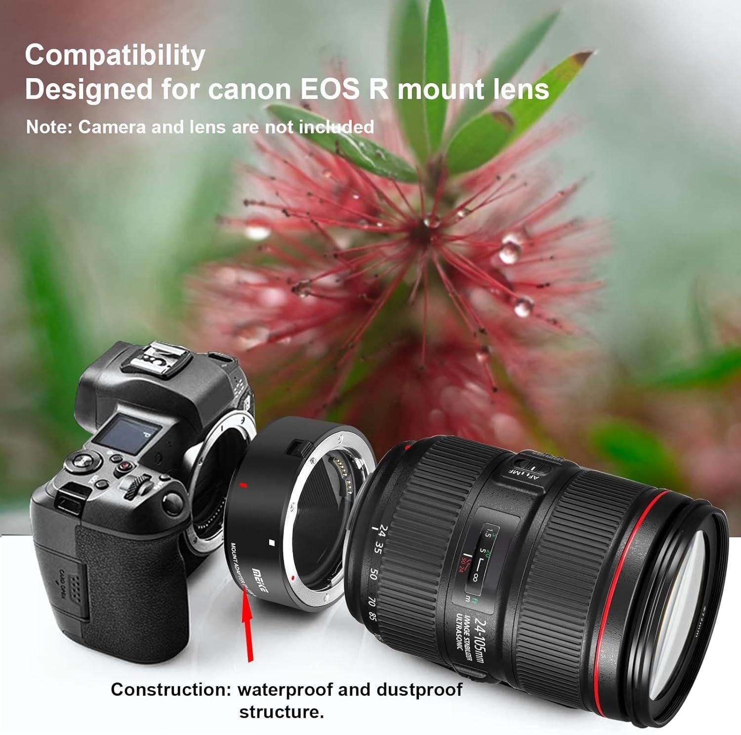 Adaptateur d'objectif en mtal EF-EOSR pour Objectif Canon EF/EF-S vers EOS... - 6