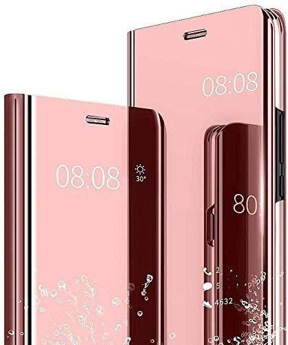 Coque Pour Samsung Galaxy A22 5g, Miroir tui  Rabat 360 Protection Intgr...