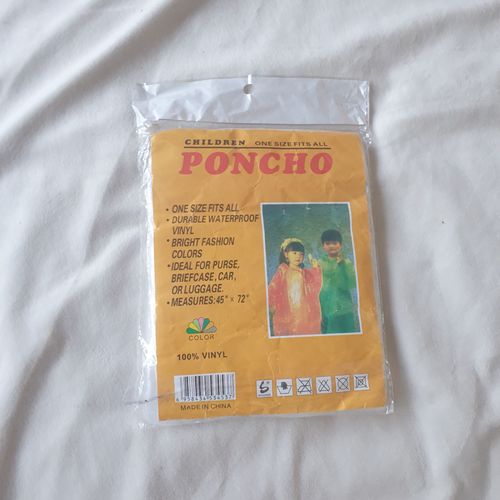 Ponchos De Pluie Taille Unique Pour Enfant Neuf.