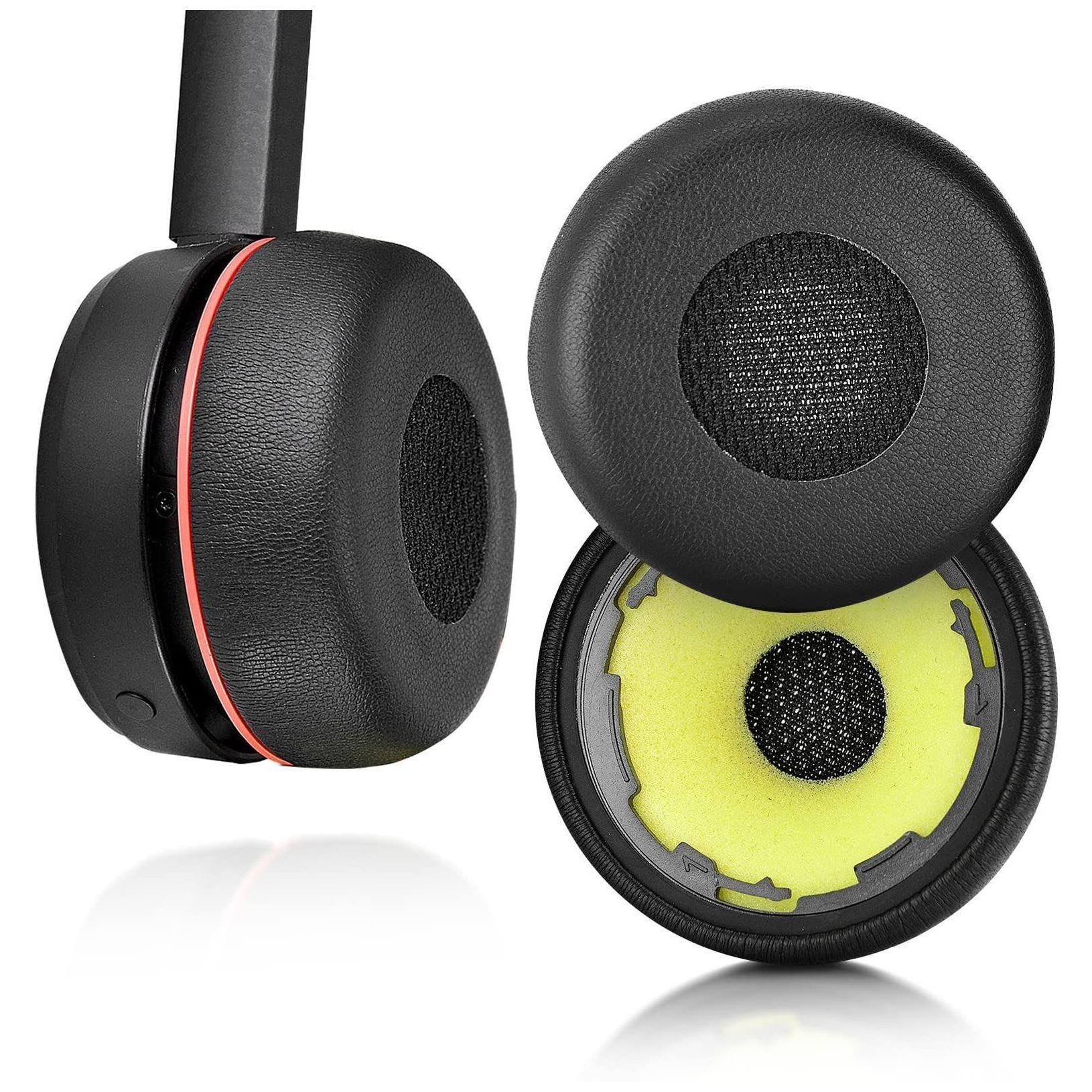 Coussinets d'oreille pour Jabra Evolve 75 / 75+ / 75 UC / 75MS Le noir - 8