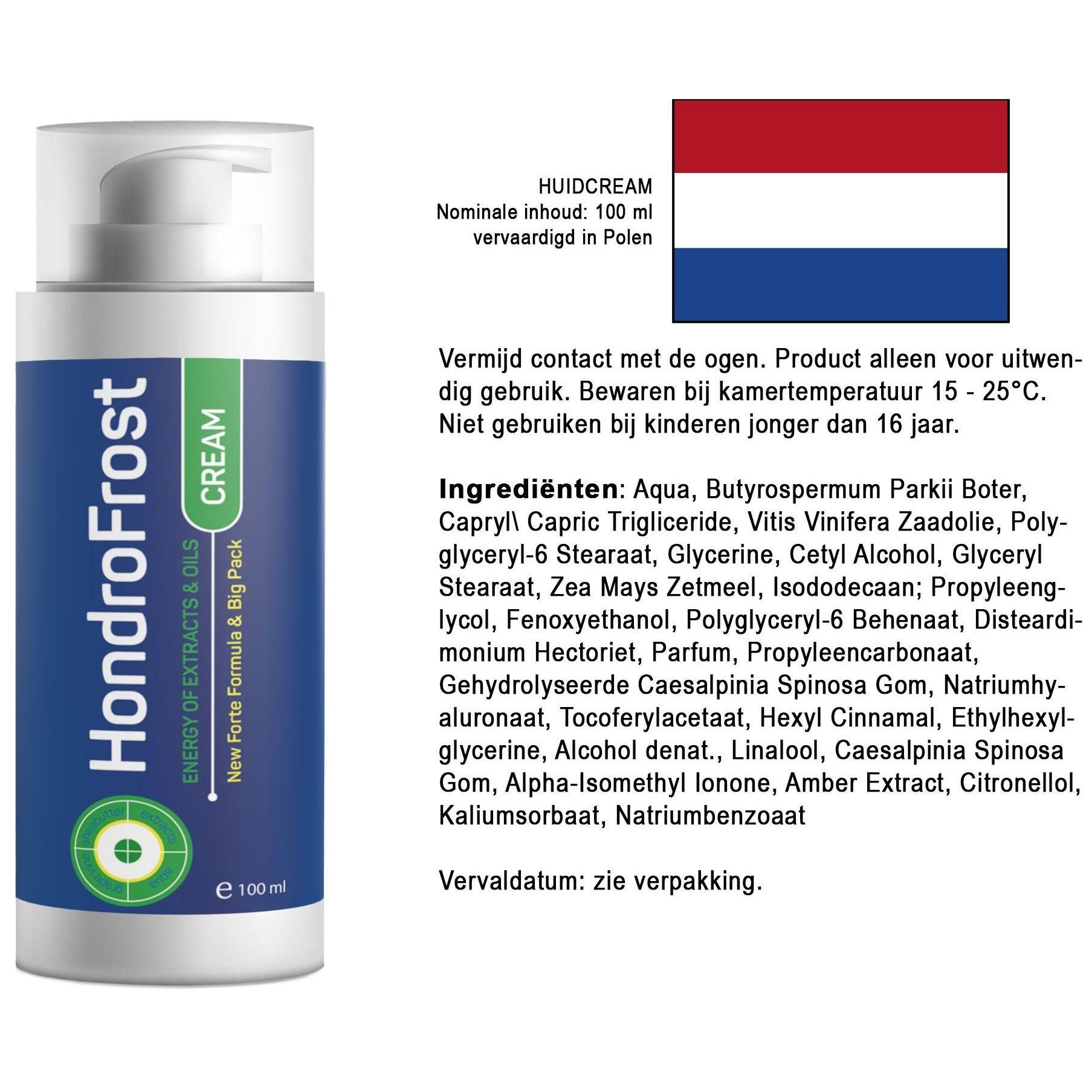 Hondrofrost Forte Cr�me 100 Ml - Paquet De 2 - 5