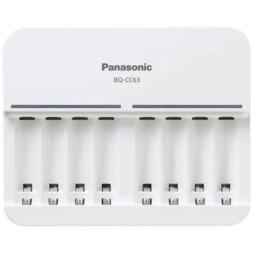 Panasonic BQ-CC63E Chargeur de piles rondes NiMH LR03 (AAA), LR6 (AA)