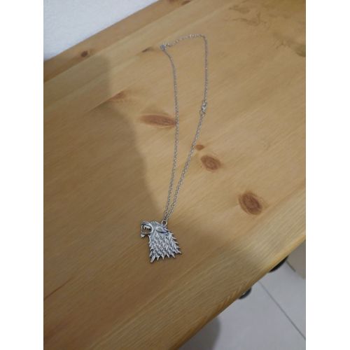 Collier Game Of The Thrones Tête De Loup