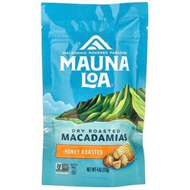 Mauna Loa, Noix De Macadamia Grillées À Sec, Grillées Au Miel, 113 G
