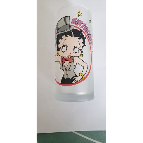 Verre Betty Boop
