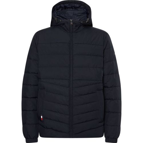 Tommy Hilfiger Branded Hooded Jacket Bleu