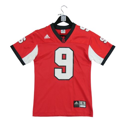 Reconditionné - Maillot Garçon Nc State Wolfpack Ncaa - Taille 10/12 Ans - Gar? - Rouge