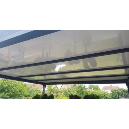 Carport Aluminium Gris Anthracite