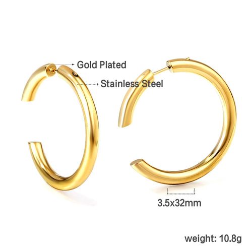 Boucles D'oreilles Big Hoop Pour Femmes, Piercing Circulaire Rond, Pierre Colorée Classique Exagérée, Bijoux Vintage Exquis, Nouveau Design De Luxe