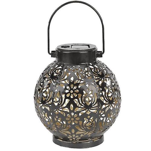 Grande Lanterne Solaire Suspendue Pour Le Jardin, Lumières Extérieures, Métal, Imperméable À L¿Eau, Lampe De Table Led, Décorative