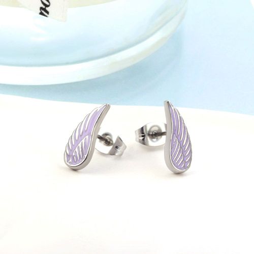 Boucles D'oreilles Carillon Aile Rouge Coeur Stud Piercing, Couleur Verte, Jolie Sucette Rose, Bijoux En Acier Inoxydable Acrylique Pour Femmes Et Enfants, 2023