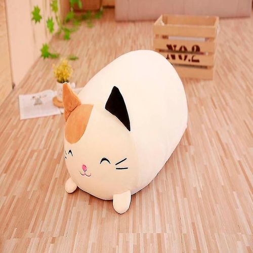 30-60 Cm Doux Animal Dessin Animé Oreiller Coussin Mignon Gros Chien Chat Totoro Pingouin Cochon Grenouille En Peluche Jouet En Peluche Beaux Enfants Cadeau D'anniversaire