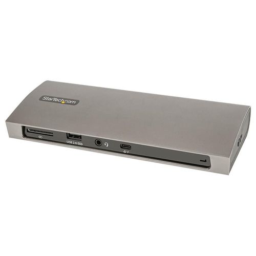StarTech.com Dock Thunderbolt 4 - Hub TB4 3xTB4/USB4/4xUSB-A/SD/GbE 96W - Station d'accueil - Thunderbolt 4 - 3 x Thunderbolt - 1GbE