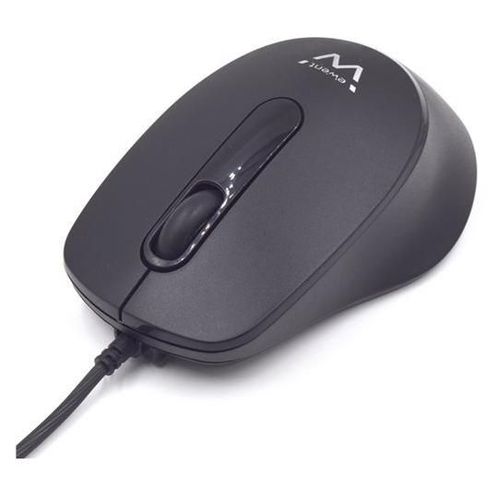 Ewent EW3159 - Souris - clic silencieux - droitiers et gauchers - optique - 3 boutons - filaire - USB
