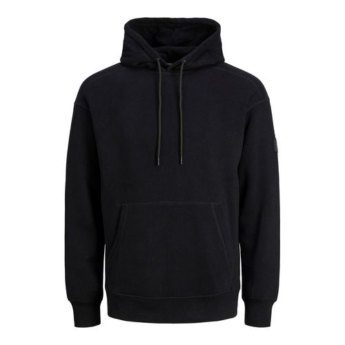 Jack & Jones Classic Waffle Sweat Hood Noir