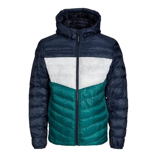 Jack & Jones Jje Hero Puffer Hood Multicolore