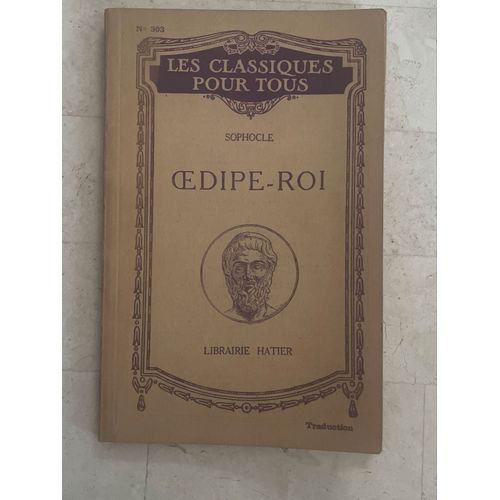 Sophocle - ?dipe-Roi - Par Ch. Georgin 