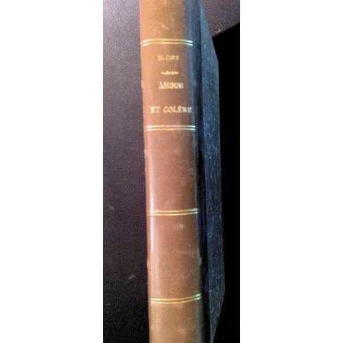 Amour Et Colère - Journal 1972-1973