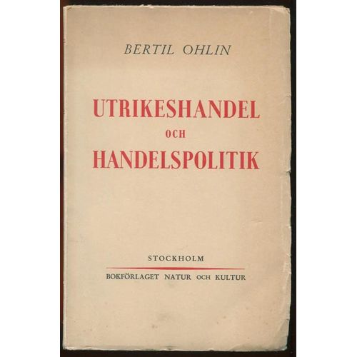 Utrikeshandel Och Handelspolitik