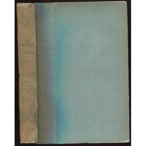 La Scienza Italiana. Periodico Di Filosofia, Medicina E Scienze Naturali - Anno I. Serie I. Volume Ii