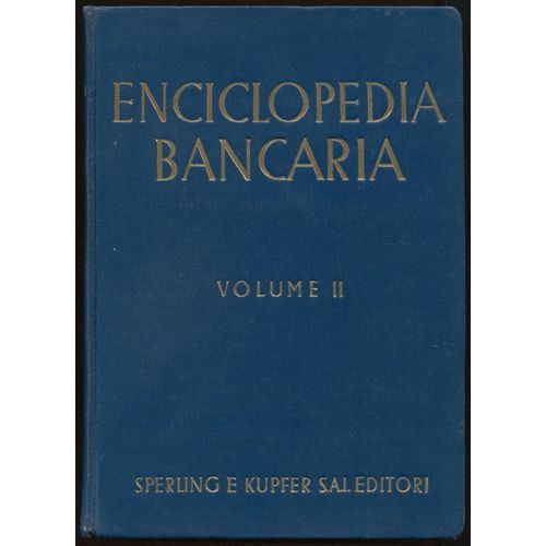 Enciclopedia Bancaria Volume Ii