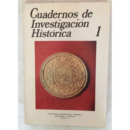 Cuadernos De Investigacion Historica 1