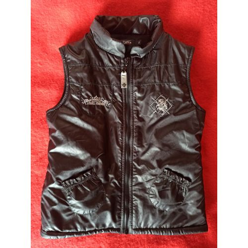 Doudoune Sans Manches Chaude, Pour Fille De 6 Ans